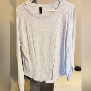 Cotton On Light Gray Long Sleeve Tee